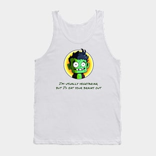 Zombie Brain Eater Tank Top